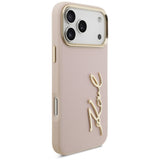 Karl Lagerfeld Karl Script Logo Case til iPhone 17 Pro Max - Pink