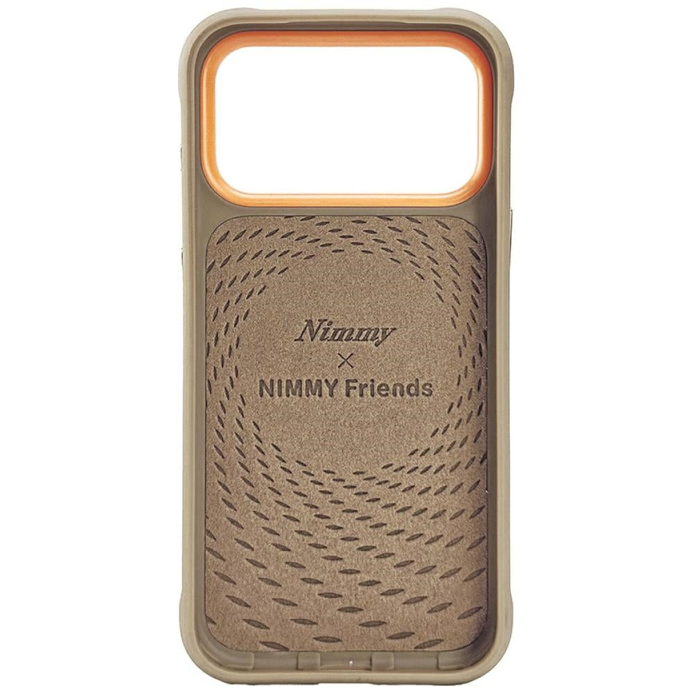 Nimmy Cool&Cute 2.0 Bear Case til iPhone 17 Pro Max - Beige