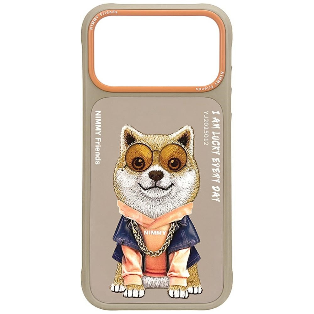 Nimmy Glasses Cool nag case for iPhone 17 Pro - beige