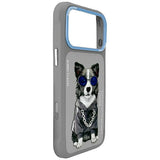 Nimmy Glasses Cool nag case for iPhone 17 Pro - gray