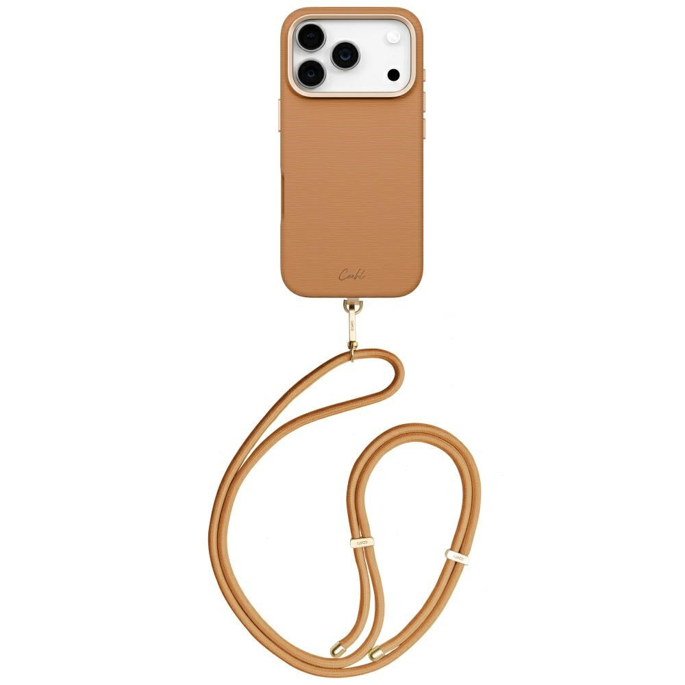 Uniq Coehl Mirelle Case til iPhone 17 Pro Magnetisk opladning - Brunt