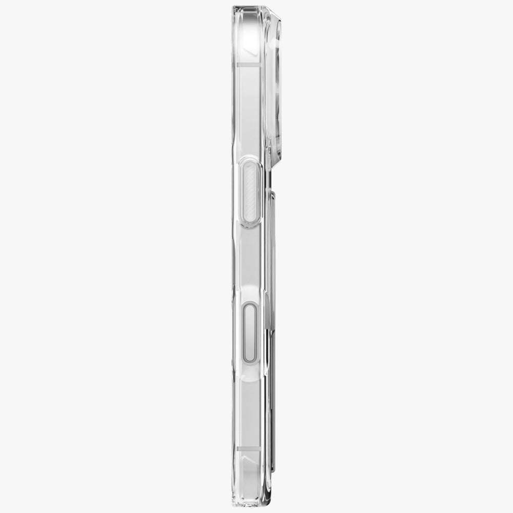 Uniq Heldro Air Case til iPhone 17 Pro Magclick opladning - gennemsigtig