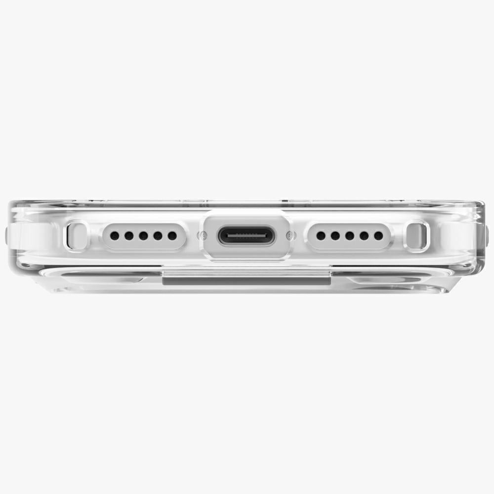 Uniq Heldro Air Case til iPhone 17 Pro Magclick opladning - gennemsigtig