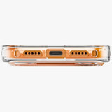 Uniq Heldro Air Case til iPhone 17 Pro Max Magclick opladning - Orange
