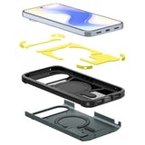 Spigen Tough Armor Mag MagSafe Case til Google Pixel 10 Pro XL - Grøn