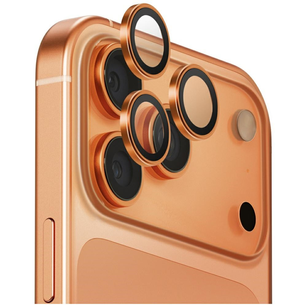 Uniq Optix Aluminum Camera Lens Protector for iPhone 17 Pro / iPhone 17 Pro Max with Applicator - Copper