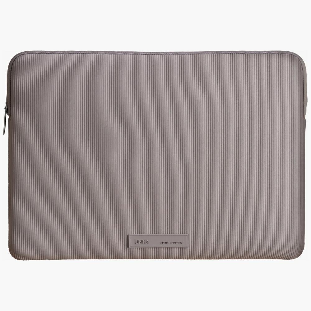 Uniq Cyprus Ridge Edition Laptop Sleeve til 14" bærbare computere, vandbestandigt neopren - grå
