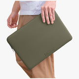 Uniq Cyprus Ridge Edition Laptop Sleeve bag til en 14" vandbestandig neopren laptop - grøn