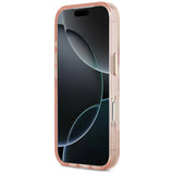 Guess Jungle Tonal Triangle MagSafe Case til iPhone 17 Pro Max - Pink