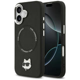 Karl Lagerfeld Choupette Pin MagSafe Case til iPhone 17 - sort