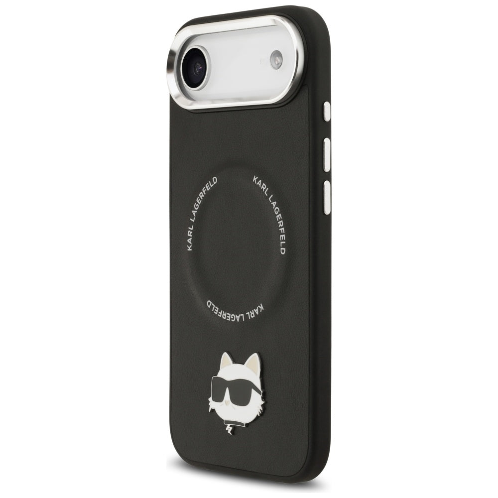 Karl Lagerfeld Choupette Pin MagSafe Case til iPhone Air Black