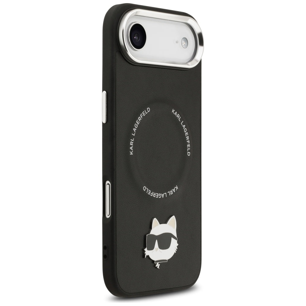Karl Lagerfeld Choupette Pin MagSafe Case til iPhone Air Black