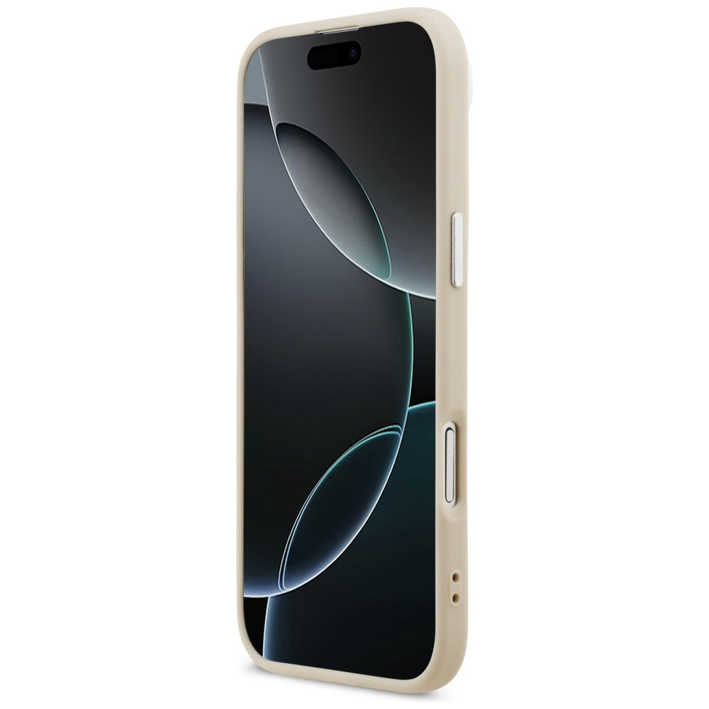 Karl Lagerfeld Karl & Choupette Pins MagSafe Case til iPhone Air - Beige