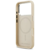 Karl Lagerfeld Karl Pin MagSafe Case til iPhone 17 Pro - Beige