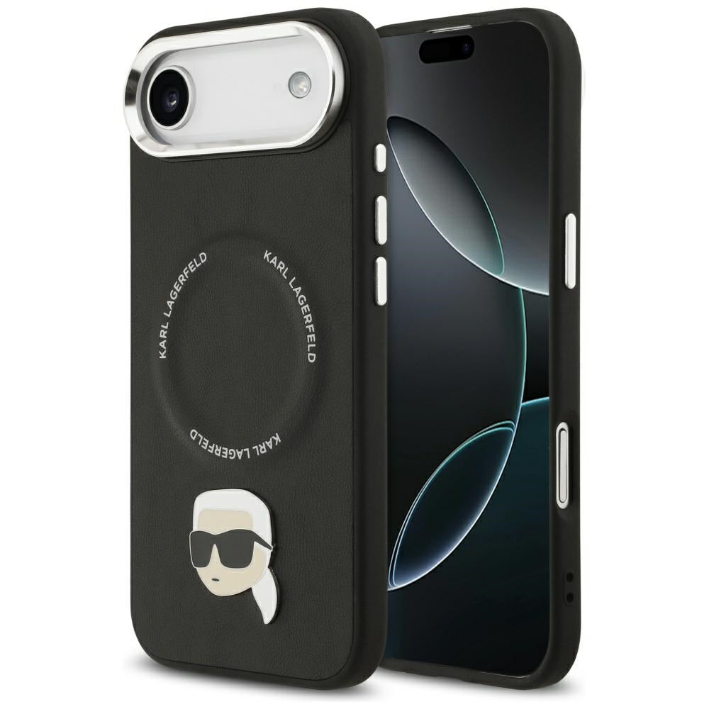 Karl Lagerfeld Karl Pin MagSafe Case til iPhone Air - sort