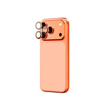 AmazingThing Camera Glass Protector til iPhone 17 Pro / Pro Max - med orange ramme
