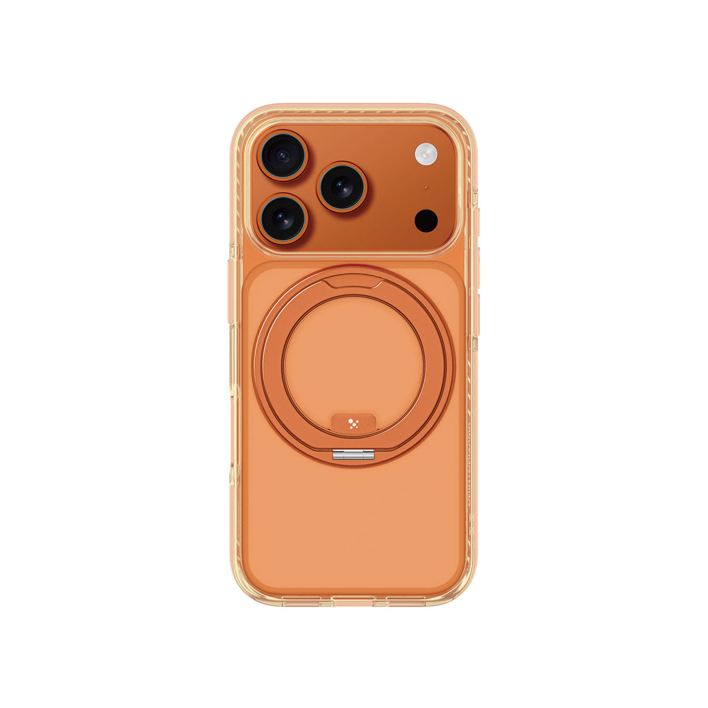 AmazingThing Titan Pro Spin-kasse til iPhone 17 Pro kompatibel med MagSafe - orange