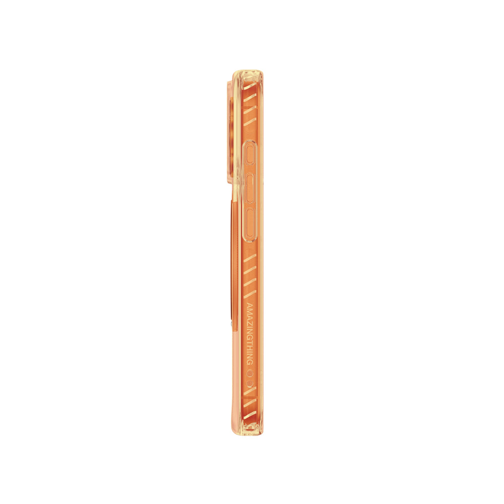 AmazingThing Titan Pro Spin-kasse til iPhone 17 Pro kompatibel med MagSafe - orange