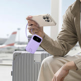 Baseus EnerFill FC21 Qpow 3 Ultra 20000mAh 22.5W Powerbank med digitalt display og kabel medtaget - lilla