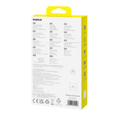 Baseus Pudding Series USB-C-kabel - USB-C 100W 1,2m - sort