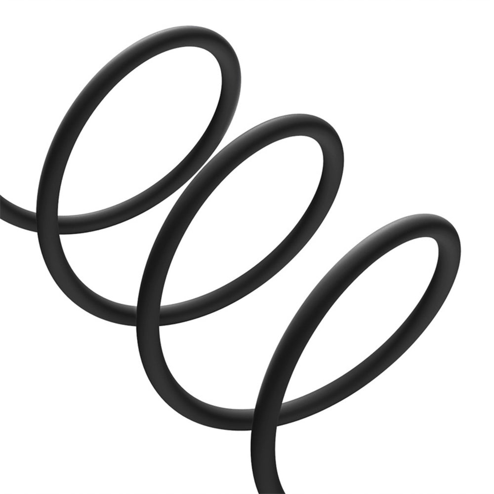 Baseus Pudding Series USB-C-kabel - USB-C 100W 1,2m - sort