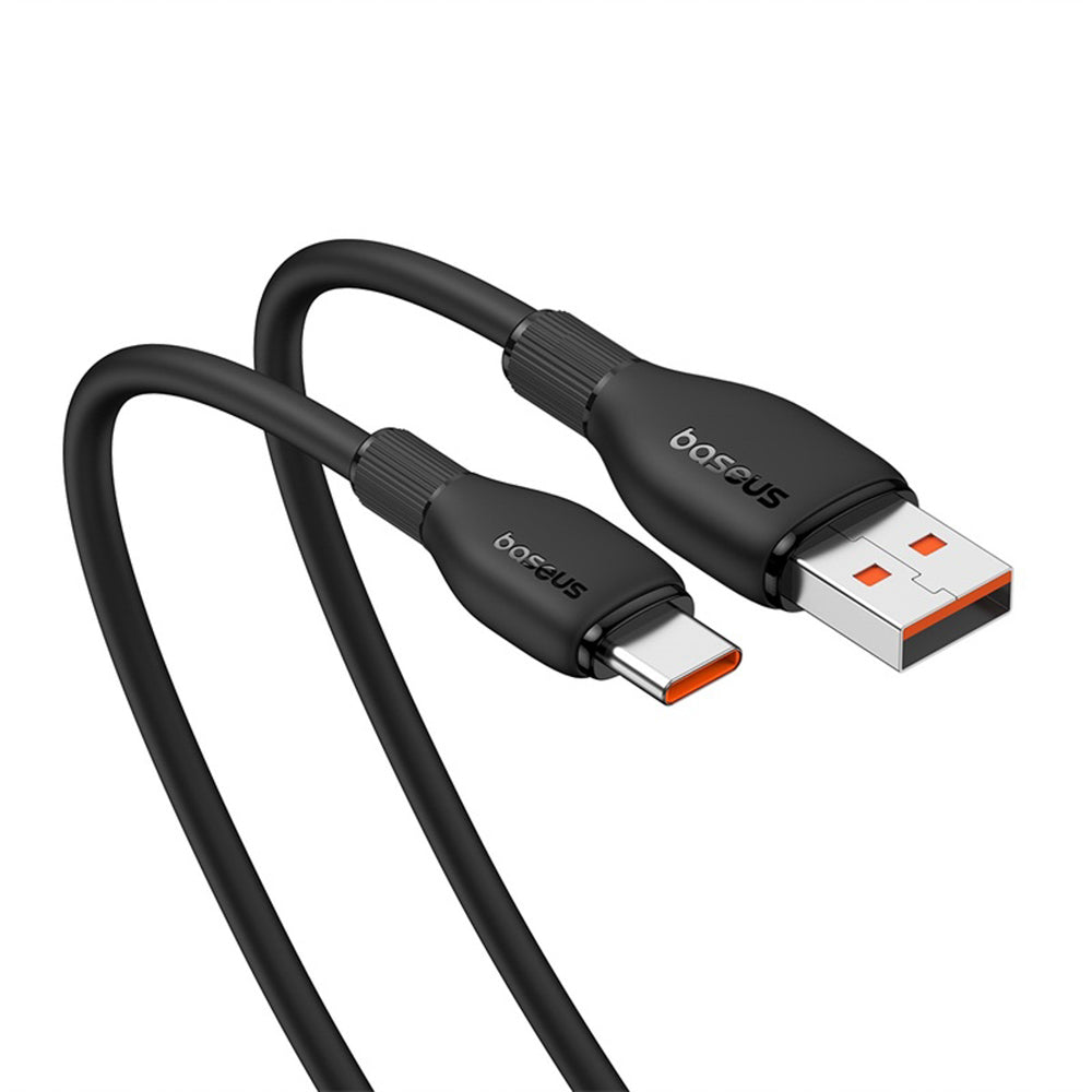 Baseus Pudding Series 100W USB-A - USB-C Kabel 2m - sort
