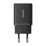Baseus Cube Pro 30W USB-C USB-A Wall Charger - sort