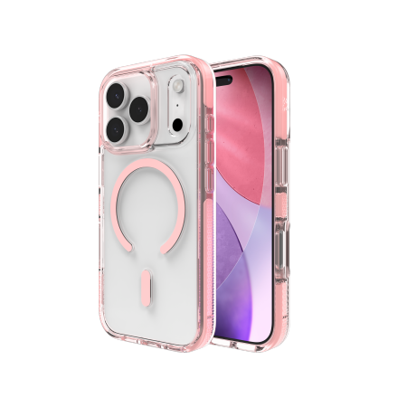 ZAGG Santa Cruz Snap MagSafe Case til iPhone 17 Pro - Pink