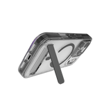 ZAGG Santa Cruz Snap KS MagSafe Case med stativ til iPhone 17 Pro - Klar og sort