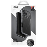 Uniq Clario Magclick opladningsfoder til iPhone 17 Pro Max - sort