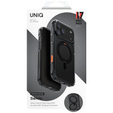 Uniq Swivix Roterende Kickstand 360 Case til iPhone 17 Pro Max - sort