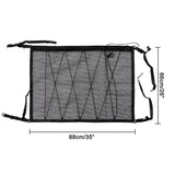 Wozinsky Universal Car Ceiling Organizer Mesh - sort