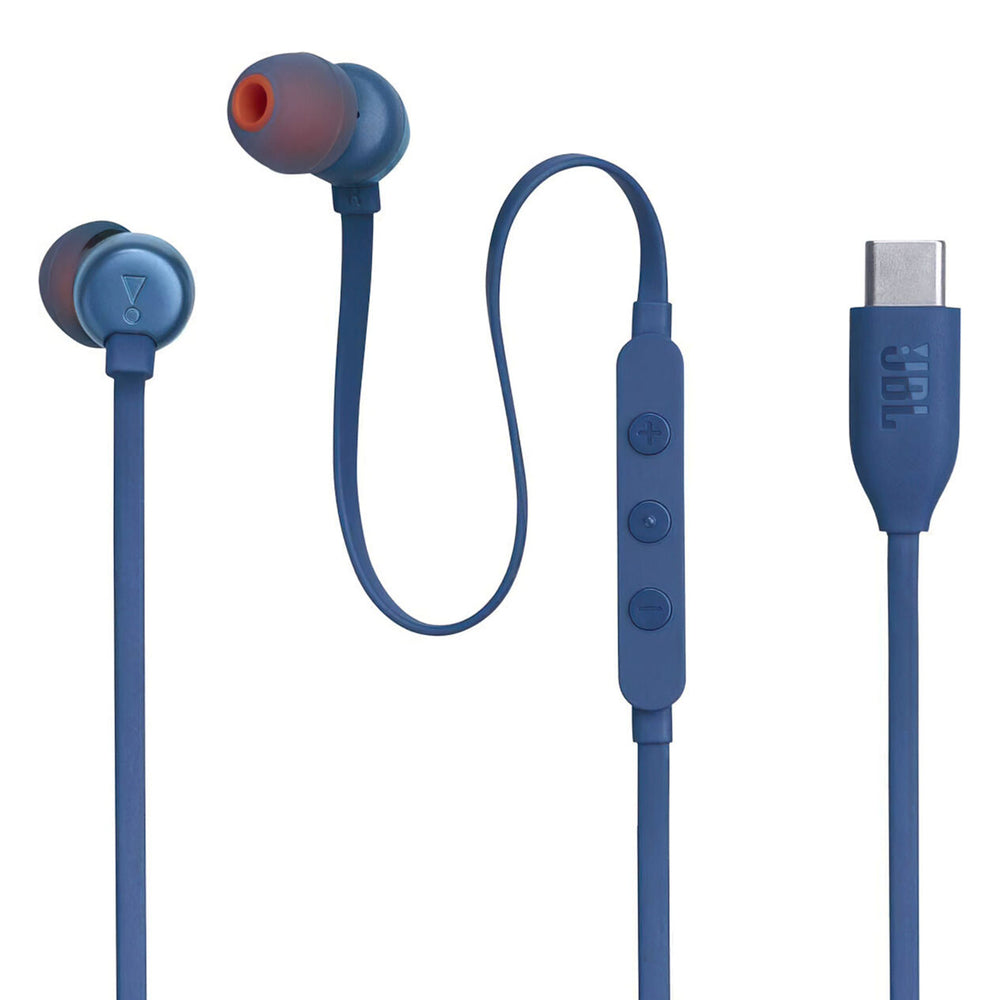 JBL Tune 310C In-Ear USB-C hovedtelefoner Blå