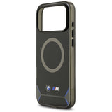 BMW M IML Metal Buttons & Logo MagSafe Case til iPhone 17 Pro Max - Blå