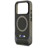 BMW M IML Metal Buttons & Logo MagSafe Case til iPhone 17 Pro - Blå