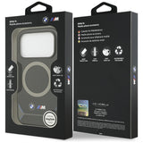 BMW M IML Metal Buttons & Logo MagSafe Case til iPhone 17 Pro - Blå