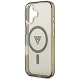 Guess IML Gradient Triangle Logo MagSafe-foder for iPhone 17 - oliven