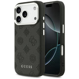 Guess Peony Hot Stamp Script MagSafe Case til iPhone 17 Pro - sort