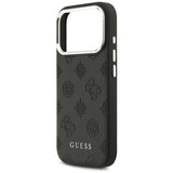 Guess Peony Hot Stamp Script MagSafe Case til iPhone 17 Pro - sort