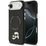 Karl Lagerfeld Karl & Choupette Pins MagSafe Case til iPhone Air - sort