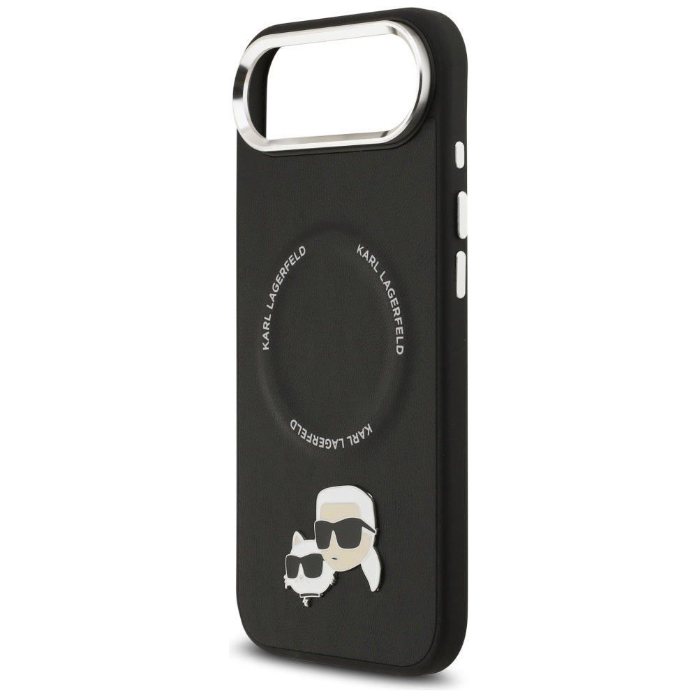 Karl Lagerfeld Karl & Choupette Pins MagSafe Case til iPhone Air - sort