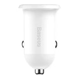 Baseus Grain Pro Car Charger 2x USB 4.8A (hvid)