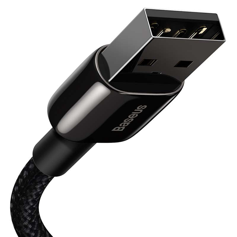 Baseus Tungsten Gold Cable USB til iP 2.4A 1m (sort)