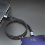 3mk Hyper Cable N-SERIES USB-A / MicroUSB 1m 5V/2.4A 12W / sort