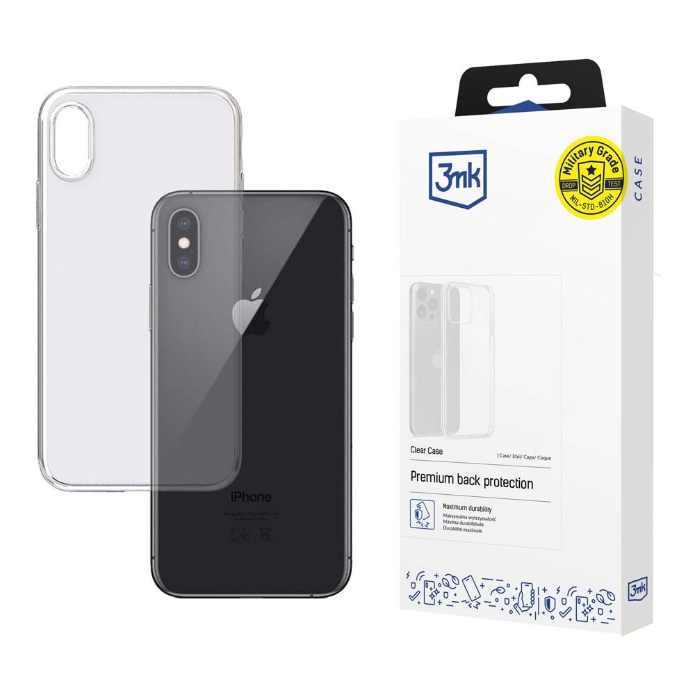 3mk Clear Case til iPhone Xs - gennemsigtig