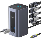 Baseus Nomos NU1 Air Spacemate 12-in-1 Docking Station - Gray