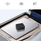 Baseus EnerFill FH21 120W Ladestation 4xUSB-C + 2xUSB-A - sort