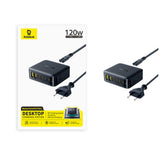 Baseus EnerFill FH21 120W Ladestation 4xUSB-C + 2xUSB-A - sort