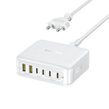 Baseus EnerFill FH21 120W Charging Station 4xUSB-C + 2xUSB-A - White