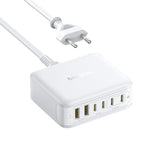 Baseus EnerFill FH21 120W Charging Station 4xUSB-C + 2xUSB-A - White